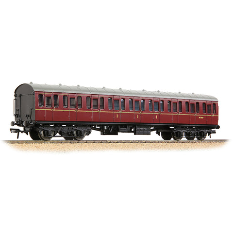 Bachmann 34-700D OO Gauge BR Mk1 57ft 'Suburban' C Composite Coach BR Maroon