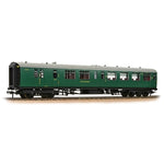Bachmann 34-725A OO Gauge SR Bulleid Brake Third Semi-Open Coach 10'' Vents SR Malachite Grn