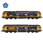 Bachmann 35-776 OO Gauge Class 69 69001 'Mayflower' GBRf (UK & US Flags)