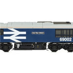 Bachmann 35-777SF OO Gauge Class 69 69002 'Bob Tiller CM&EE' BR Blue (Large Logo) (GBRf)