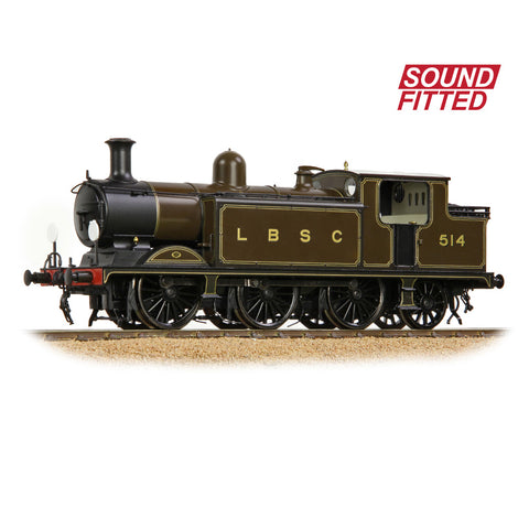 Bachmann 35-075ASF OO Gauge LB&SCR E4 Tank 514 LBSC Lined Umber SOUND FITTED