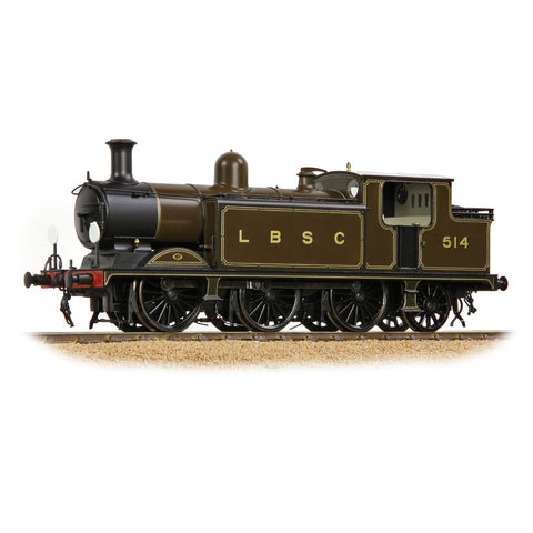 Bachmann 35-075A OO Gauge LB&SCR E4 Tank 514 LBSC Lined Umber