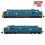 Bachmann 35-303SFX OO Gauge Class 37/0 Centre Headcode 37305 BR Blue (DCC SOUND DELUXE)