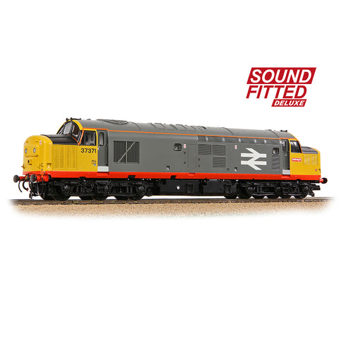 Bachmann 35-305SFX OO Gauge Class 37/0 Centre Headcode 37371 BR Railfeight (Red Stripe)