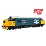 Bachmann 35-309SFX OO Gauge Class 37/0 Centre Headcode 37260 'Radio Highland' BR Blue (Large Logo)