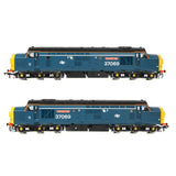 Bachmann 35-312 OO Gauge Class 37/0 Split Headcode 37069 'Thornaby TMD' BR Blue (White Stripe)