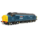 Bachmann 35-312 OO Gauge Class 37/0 Split Headcode 37069 'Thornaby TMD' BR Blue (White Stripe)