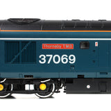 Bachmann 35-312 OO Gauge Class 37/0 Split Headcode 37069 'Thornaby TMD' BR Blue (White Stripe)