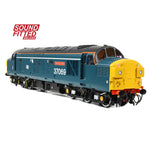 Bachmann 35-312SFX OO Gauge Class 37/0 Split H/C 37069 'Thornaby TMD' BR Blue (White Stripe)