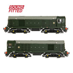 Bachmann 35-352ASF OO Gauge Class 20/0 Disc Headcode & Tablet Catcher D8102 BR Green (Roundel)