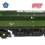 Bachmann 35-410ASF OO Gauge Class 47/0 D1922 BR Two-Tone Green (Small Yellow Panels) SOUND FITTED