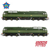 Bachmann 35-410ASF OO Gauge Class 47/0 D1922 BR Two-Tone Green (Small Yellow Panels) SOUND FITTED