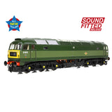 Bachmann 35-410ASFX OO Gauge Class 47/0 D1922 BR Two-Tone Green (Small Yellow Panels) SOUND FITTED DELUXE