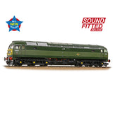 Bachmann 35-410ASFX OO Gauge Class 47/0 D1922 BR Two-Tone Green (Small Yellow Panels) SOUND FITTED DELUXE