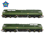 Bachmann 35-410B OO Gauge Class 47/0 D1940 BR Two-Tone Green (Small Yellow Panels)