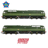 Bachmann 35-410BSF OO Gauge Class 47/0 D1940 BR Two-Tone Green (Small Yellow Panels) SOUND FITTED