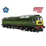 Bachmann 35-410BSFX OO Gauge Class 47/0 D1940 BR Two-Tone Green (Small Yellow Panels) SOUND FITTED DELUXE