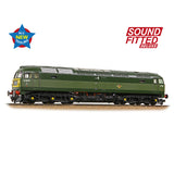 Bachmann 35-410BSFX OO Gauge Class 47/0 D1940 BR Two-Tone Green (Small Yellow Panels) SOUND FITTED DELUXE