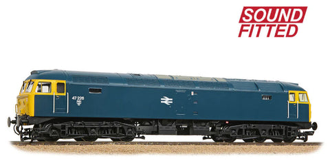 Bachmann 35-411ASF OO Gauge Class 47/0 47226 BR Blue SOUND FITTED