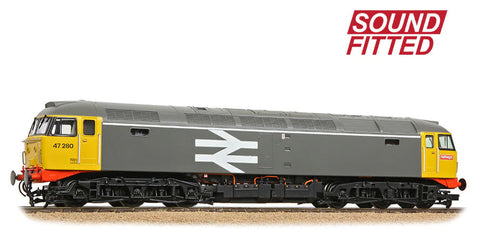 Bachmann 35-416SF OO Gauge Class 47/0 47280 BR Railfreight Grey SOUND FITTED