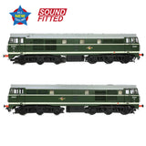Bachmann 35-801ASF OO Gauge Class 30 D5617 BR Green (Late Crest)