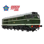 Bachmann 35-801ASFX OO Gauge Class 30 D5617 BR Green (Late Crest)