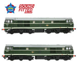 Bachmann 35-801ASFX OO Gauge Class 30 D5617 BR Green (Late Crest)