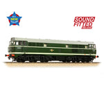 Bachmann 35-801ASFX OO Gauge Class 30 D5617 BR Green (Late Crest)