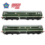 Bachmann 35-801SFX OO Gauge Class 30 D5564 BR Green (Late Crest)
