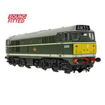 Bachmann 35-802SF OO Gauge Class 30 D5574 BR Green (Small Yellow Panels) SOUND FITTED