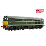 Bachmann 35-802SF OO Gauge Class 30 D5574 BR Green (Small Yellow Panels) SOUND FITTED