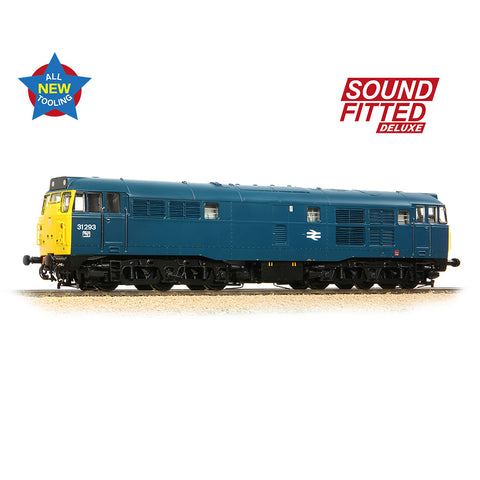 Bachmann 35-805ASFX OO Gauge Class 31/1 31293 BR Blue