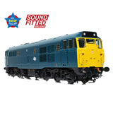 Bachmann 35-805SFX OO Gauge Class 31/1 31123 BR Blue