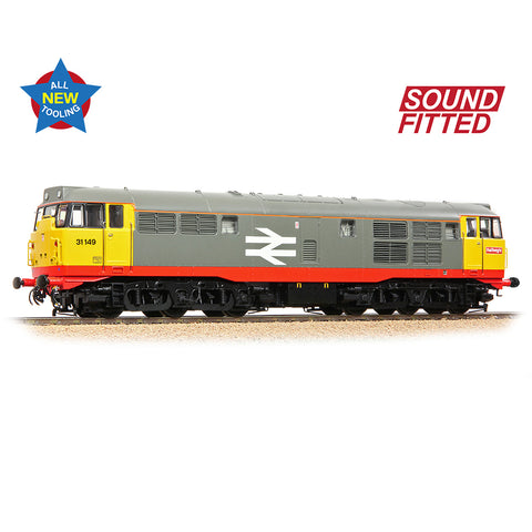 Bachmann 35-821ASF OO Gauge Class 31/1 31149 BR Railfreight (Red Stripe)