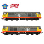 Bachmann 35-821SF OO Gauge Class 31/1 31180 BR Railfreight (Red Stripe)