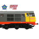 Bachmann 35-821SFX OO Gauge Class 31/1 31180 BR Railfreight (Red Stripe)