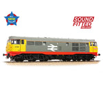 Bachmann 35-821SFX OO Gauge Class 31/1 31180 BR Railfreight (Red Stripe)