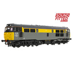 Bachmann 35-822SFX OO Gauge Class 31/1 Refurbished 31188 BR Engineers Grey & Yellow SOUND FITTED DELUXE