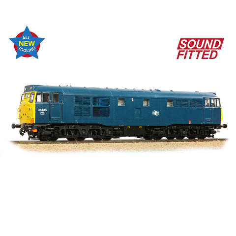 Bachmann 35-825SF OO Gauge Class 31/4 31435 BR Blue