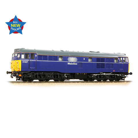 Bachmann 35-830 OO Gauge Class 31/4 31407 Mainline Freight