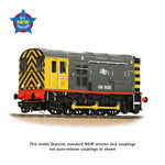 Bachmann 35-906 OO Gauge Class 08 08928 BR Railfreight (Red Stripe)