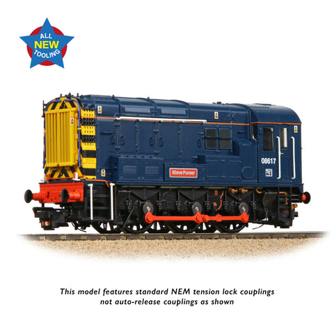 Bachmann 35-915 OO Gauge Class 08 08617 'Steve Purser' BR Blue