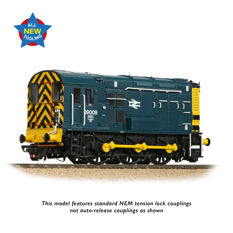 Bachmann 35-921 OO Gauge Class 09 09009 BR Blue (Wasp Stripes)