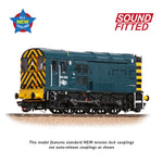 Bachmann 35-925SF OO Gauge Class 08 08329 BR Blue (Wasp Stripes)