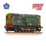 Bachmann 35-926SFX OO Gauge Class 08 08923 BR Green (Wasp Stripes) [W]