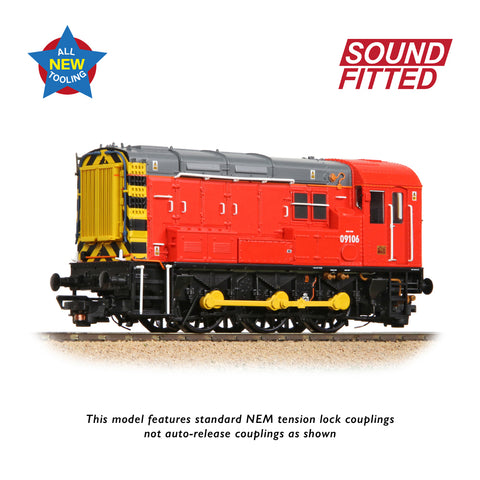 Bachmann 35-930SF OO Gauge Class 09 09106 DB Red (Unbranded)