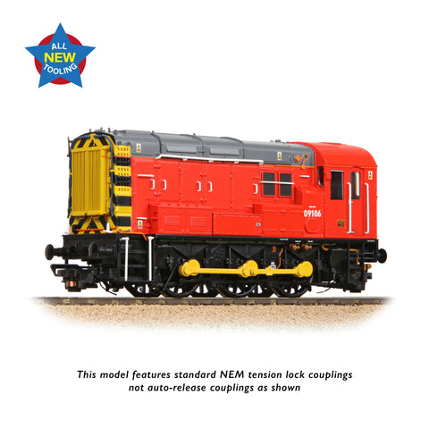 Bachmann 35-930 OO Gauge Class 09 09106 DB Red (Unbranded)