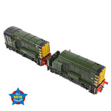 Bachmann 35-945 OO Gauge Class 13 D4502 BR Green (Wasp Stripes)