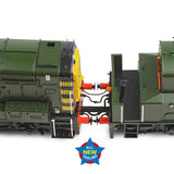 Bachmann 35-945 OO Gauge Class 13 D4502 BR Green (Wasp Stripes)