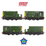 Bachmann 35-945SF OO Gauge Class 13 D4502 BR Green (Wasp Stripes) DCC SOUND